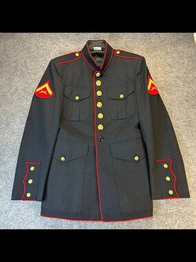 Dscp | Jackets & Coats | Us Air Force Jacket Mens 4r Blue Full Zip Bomber  Dscp Wings Collection | Poshmark